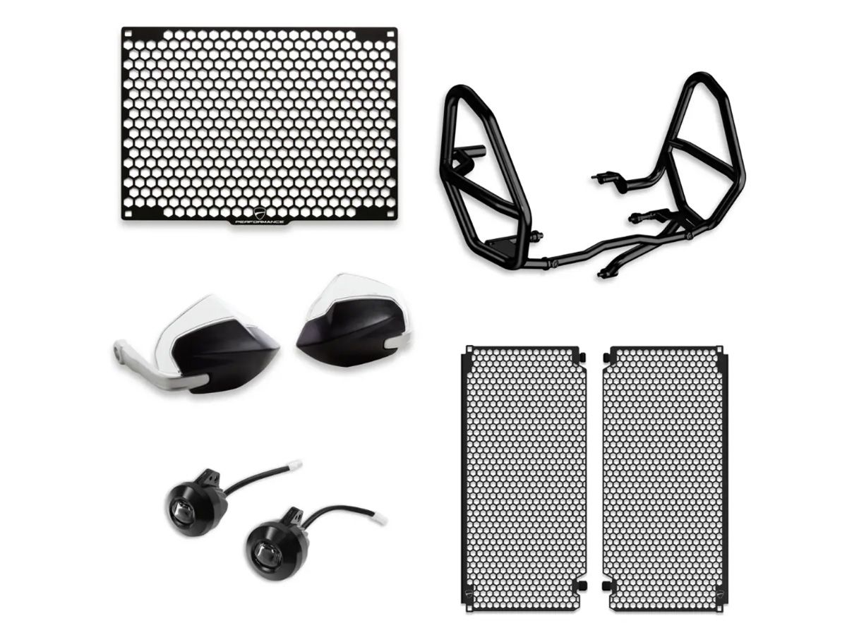 PACCHETTO ACCESSORI ENDURO DUCATI PERFORMANCE DUCATI MULTISTRADA V4 RALLY 2023-2024