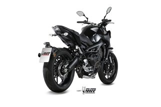 Scarico Completo 1X1 Mivv Suono Black Inox Nero Yamaha Mt-09 Sp Fz-09 2013 - 2020