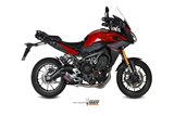 Système Complet 1 En 1 Echappement Mivv Oval Titane Avec Cuvette Carbone Yamaha Tracer 900 Tracer 900 Gt Fj-09 2015 - 2020