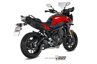 Full System 1 In 1 Exhaust Mivv Oval Carbon With Carbon Cup Yamaha Tracer 900 Tracer 900 Gt Fj-09 2015 - 2020