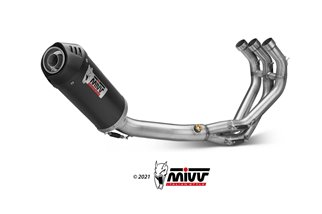 Full System 1 In 1 Exhaust Mivv Oval Carbon With Carbon Cup Yamaha Tracer 900 Tracer 900 Gt Fj-09 2015 - 2020