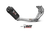 Scarico Completo 1X1 Mivv Oval Carbonio Con Coppa Carbonio Yamaha Tracer 900 Tracer 900 Gt Fj-09 2015 - 2020