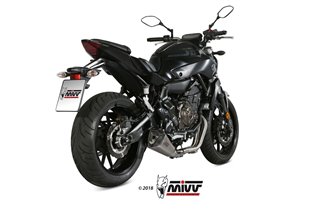 Système Complet 1 En 1 Echappement Mivv Delta Race Inox Yamaha Mt-07 Fz-07 2014 - 2020