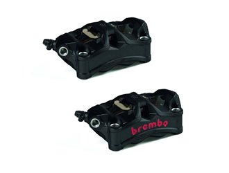 COPPIA PINZE RADIALI STYLEMA NERE BREMBO RACING DUCATI DIAVEL V4 2023-2024