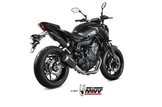 Système Complet 1 En 1 Echappement Mivv Mk3 Carbone Yamaha Mt-07 Fz-07 2021 - 2022