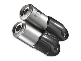 COPPIA SILENZIATORI TITANIO AKRAPOVIC DUCATI PANIGALE SUPERSPORT 950 / S 21-23 UFFICIALE DUCATI