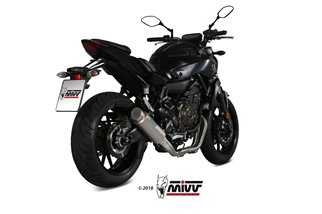 Système Complet 1 En 1 Echappement Mivv Gp Pro Titanium Yamaha Mt-07 Fz-07 2014 - 2020