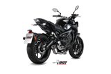 Système Complet 1 En 1 Echappement Mivv Oval Titane Avec Coupelle Carbone Yamaha Mt-09 Sp Fz-09 2013 - 2020