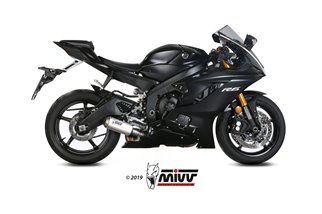 Terminale Scarico Mivv Mk3 Inox Yamaha Yzf 600 R6 2017 - 2021