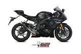 Schalldämpfer Escape Mivv Gp Pro Schwarz Schwarz Edelstahl Yamaha Yzf 600 R6 2017 - 2021