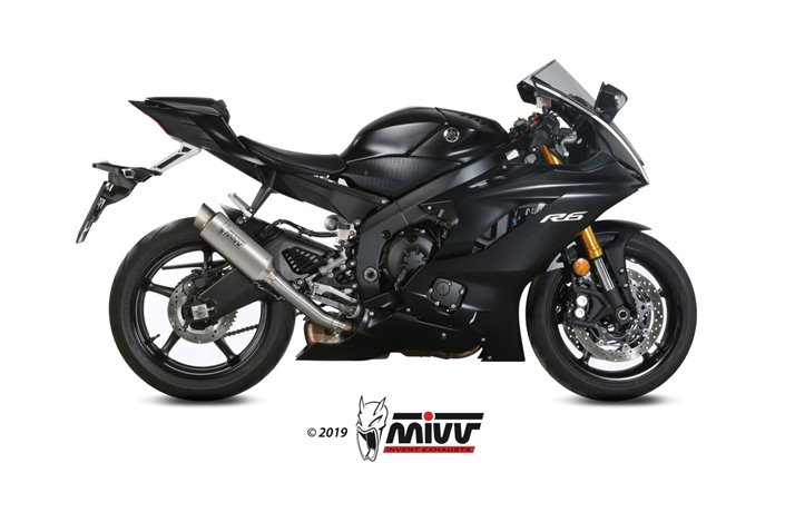 Schalldämpfer Escape Mivv Gp Pro Titanium Yamaha Yzf 600 R6 2017 - 2021