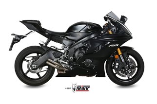 Schalldämpfer Escape Mivv Double Gun Titan Yamaha Yzf 600 R6 2017 - 2021