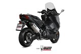 Komplette Auspuffanlage 1 in 1 Escape Mivv Speed Edge Edelstahl Yamaha T-Max 530 2017 - 2019