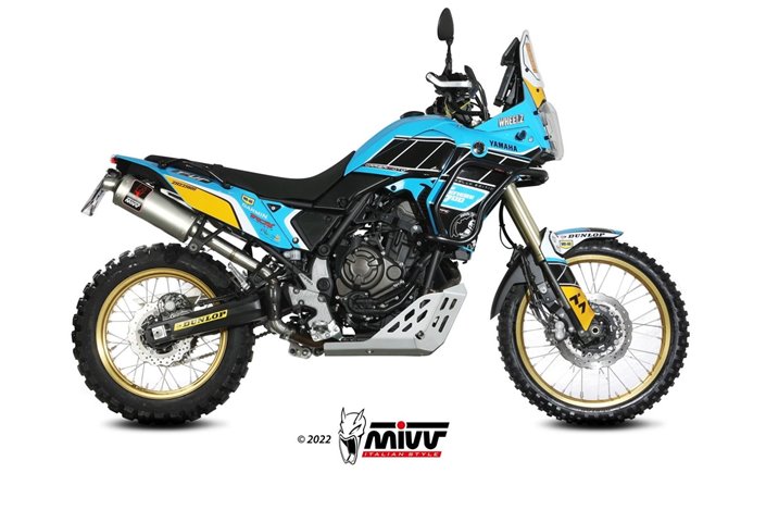 Terminale Scarico Mivv Dakar Inox Yamaha Tenere' 700 2019 - 2022