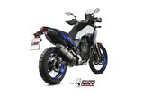 Schalldämpfer Escape Mivv Oval Titanium mit Carbon Cup Yamaha Tenere' 700 2019 - 2022