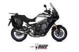 Full System 1 In 1 Exhaust Mivv Oval Titanium With Carbon Cup Yamaha Tracer 9 Gt 2021 - 2022