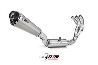 Full System 1 In 1 Exhaust Mivv Delta Race Stainless Steel Yamaha Tracer 9 Gt 2021 - 2022