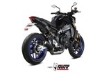 Full System 1 In 1 Exhaust Mivv X-M1 Black Black Stainless Steel Yamaha Mt-09 Sp Fz-09 2021 - 2022