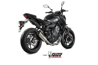 Système Complet 1 En 1 Echappement Mivv Gp Pro Titanium Yamaha Mt-07 Fz-07 2021 - 2022