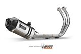 Full System 1 In 1 Exhaust Mivv Speed Edge Stainless Steel Yamaha Tracer 700 Gt 2016 - 2020