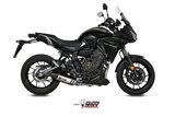 Full System 1 In 1 Exhaust Mivv Speed Edge Stainless Steel Yamaha Tracer 7 Gt 2021 - 2022