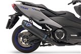 SCARICO COMPLETO RACING TERMIGNONI Y1260BCC YAMAHA T-MAX 530 2017-2019 NON OMOLOGATO CARBONIO INOX NERO