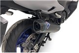 SCARICO COMPLETO RACING TERMIGNONI Y1260BCC YAMAHA T-MAX 530 2017-2019 NON OMOLOGATO CARBONIO INOX NERO