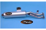 TERMINAL EXHAUST SILENCER CHROME MARVING YAMAHA XTZ 750 SUPER TENERÈ 1989-97