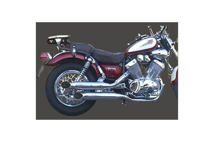 Komplettes Auspuff-Auspuffsystem Yamaha XV 535 Virago 1987 2003 Markte