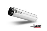 Sistema di Scarico Terminale RE.002.LH1XA Mivv HR-1 INOX Royal Enfield Super Meteor 650 2023-2024