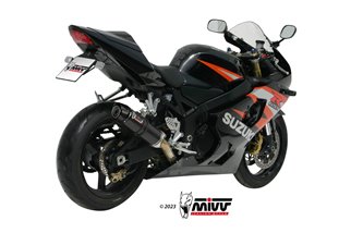 Sistema di scarico Terminale S.014.L2SC Mivv GP CARBONIO CON COPPA CARBONIO Suzuki GSX-R 600 2004-2005