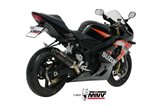 Système d'échappement S.014.L2SC Silencieux Mivv GP CARBONE AVEC COUPE CARBONE Suzuki GSX-R 600 2004-2005