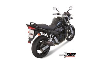 Sistema di Scarico Terminale S.017.L2SC Mivv GP CARBONIO CON COPPA CARBONIO Suzuki GSF 650 Bandit 2005-2006