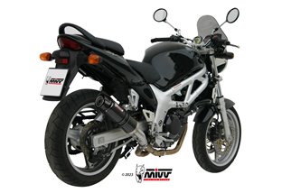 Sistema di Scarico Terminale S.004.L2SC Mivv GP CARBONIO CON COPPA CARBONIO Suzuki SV 650 1999-2002