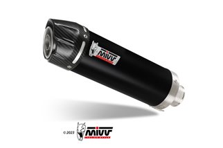 Muffler Exhaust System S.004.LXBC Mivv GP BLACK STAINLESS STEEL WITH CARBON CUP Suzuki SV 650 1999-2002