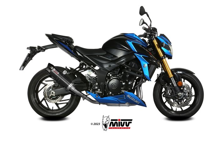 Abgasanlage S.048.L2SC Mivv GP CARBON Schalldämpfer MIT CARBON CUP Suzuki GSX-S 750 2017-2020