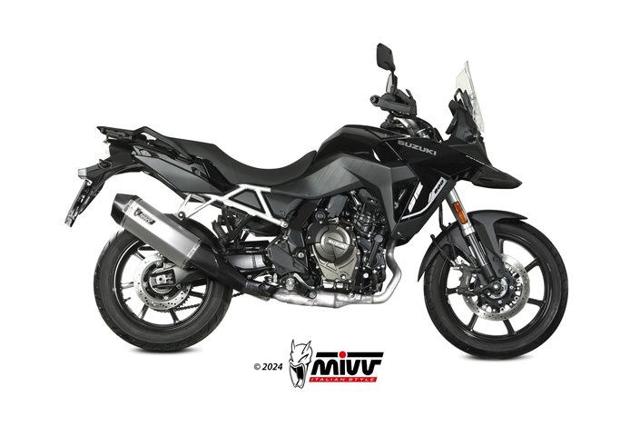 Sistema di Scarico Terminale S.061.LRX Mivv SPEED EDGE INOX Suzuki V-Strom 800 SE 2023-2024