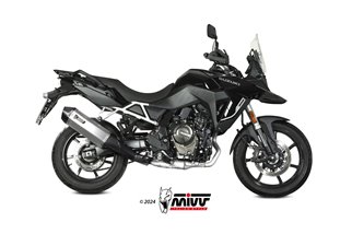 S.061.LRX Mivv SPEED EDGE INOX Auspuffanlage Suzuki V-Strom 800 SE 2023-2024