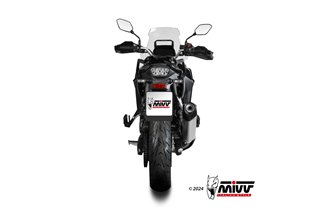 S.061.LRX Système d'échappement Mivv SPEED EDGE INOX Suzuki V-Strom 800 SE 2023-2024