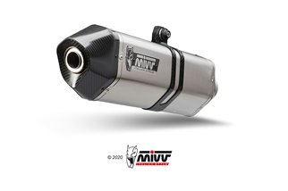 S.061.LRX Système d'échappement Mivv SPEED EDGE INOX Suzuki V-Strom 800 SE 2023-2024