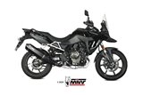 exhaust system Mivv S.061.LRB SPEED EDGE BLACK STAINLESS STEEL Suzuki V-Strom 800 SE