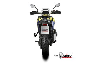 Sistema di Scarico Terminale S.061.LRX Mivv SPEED EDGE INOX Suzuki V-Strom 800 DE 2023-2024