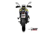 S.061.LRX Système d'échappement Mivv SPEED EDGE INOX Suzuki V-Strom 800 DE 2023-2024