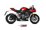 Exhaust system Terminal T.025.LM3C Mivv MK3 CARBON Triumph Speed Triple 1200 RR/RS 2021-2024