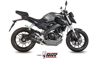 Système d'échappement complet Y.047.L2SC Mivv GP CARBON AVEC CARBON CUP Yamaha MT-125 2015-2019