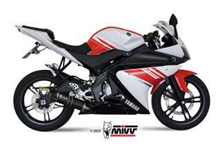 Système d'échappement complet Y.030.L2SC Mivv GP CARBON AVEC CUP CARBON Yamaha YZF R125 2008-2013