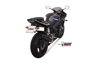 Sistema di Scarico Terminale Y.013.L2SC Mivv GP CARBONIO CON COPPA CARBONIO Yamaha YZF 600 R6 2003-2005