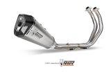 Complete Exhaust System Y.074.LDRX Mivv DELTA RACE INOX Yamaha MT-07/FZ-07 2021-2024