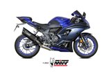 Complete Exhaust System Y.071.LR1TB Mivv SR-1 TITANIUM BLACK Yamaha R7 2022-2024