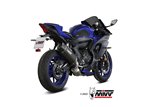 Complete Exhaust System Y.071.LR1TB Mivv SR-1 TITANIUM BLACK Yamaha R7 2022-2024